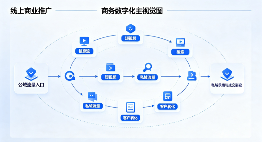 溧水县线上商业推广怎么做？全域流量闭环搭建与低成本转化实战指南